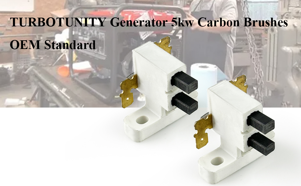 TURBOTUNITY Predator 6500 8750 9000 Generator Carbon Brush Assembly OEM for Honda Champion Generac