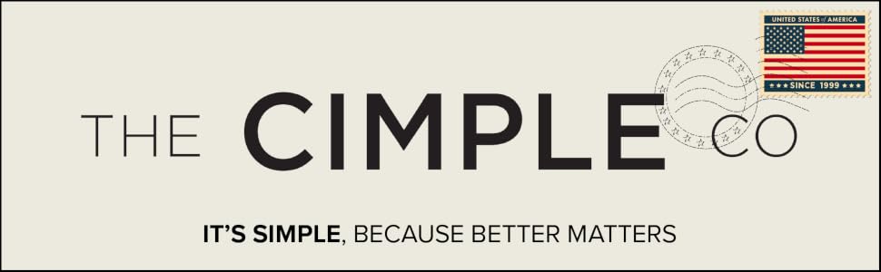 THE CIMPLE CO It&amp;#39;s simple, because better matters