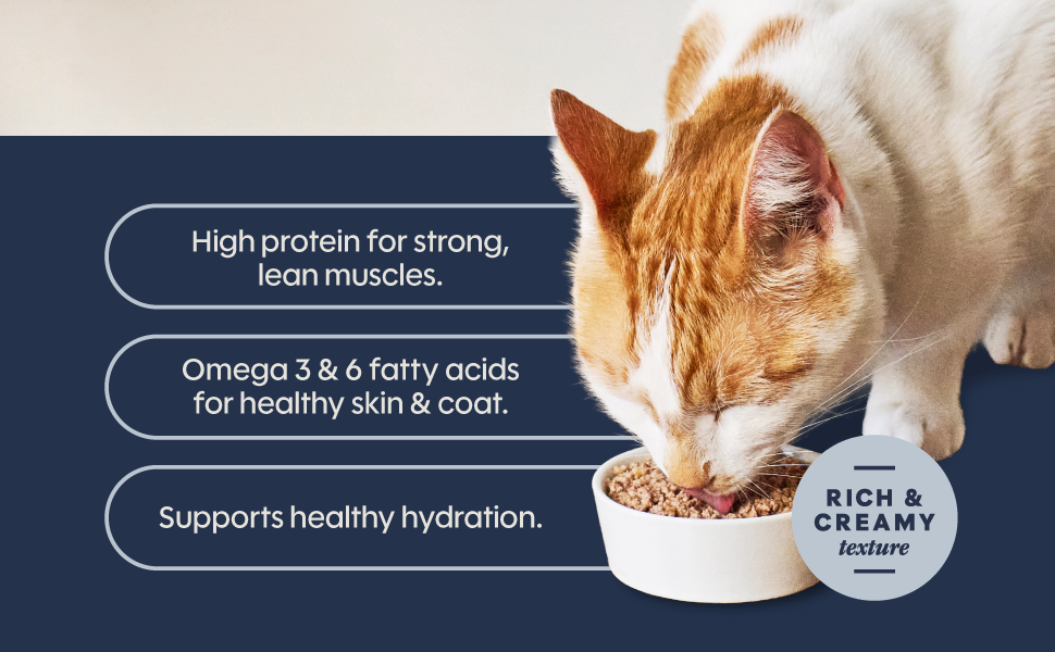 Strong muscles, healthy skin &amp;amp; coat and supports hydration