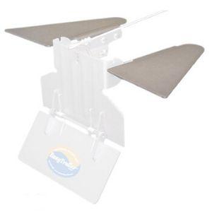 Model with hydrofoil fins