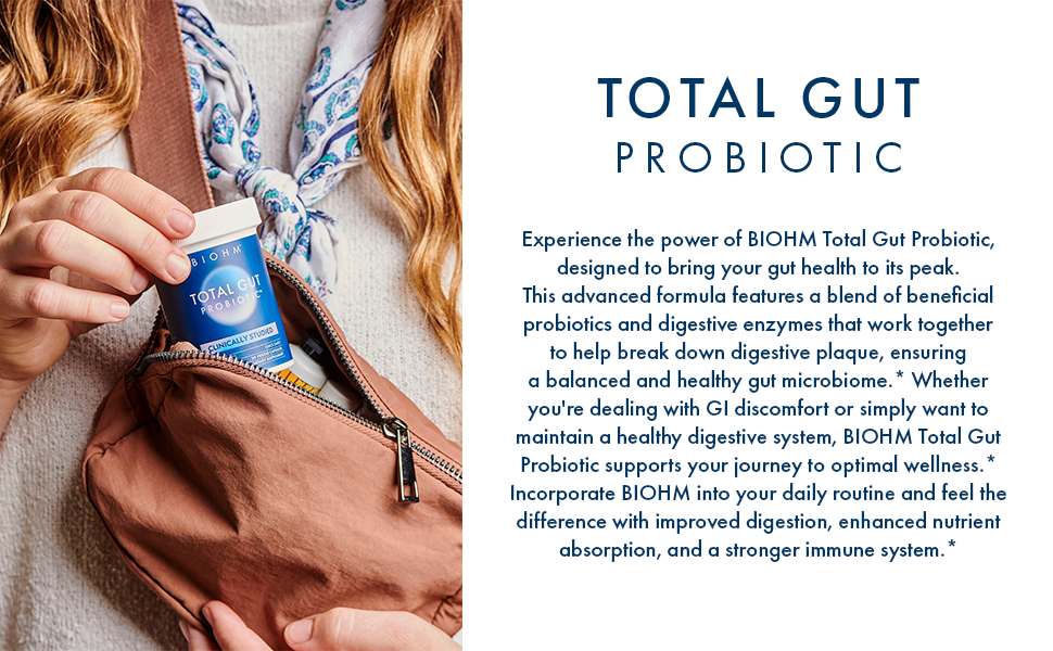 BIOHM total gut probiotic lifestlye