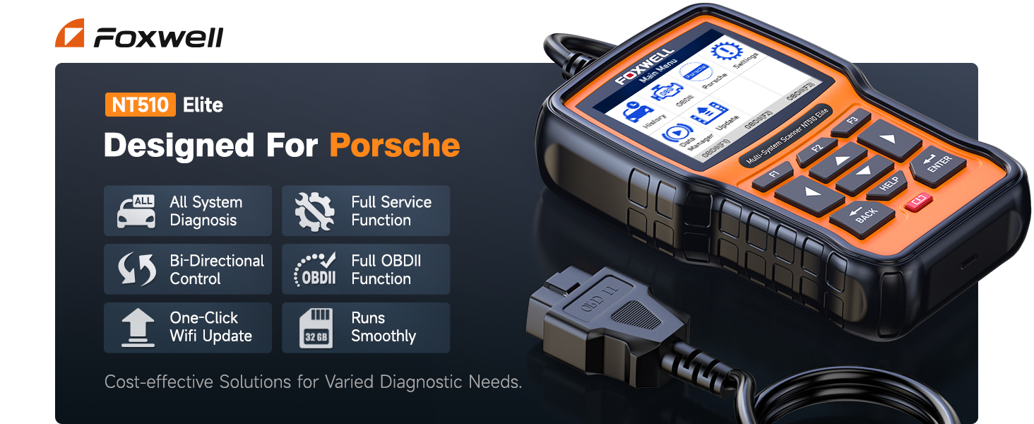 obd2 scanner for Porsche