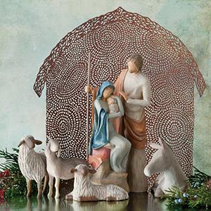 Willow Tree Nativity Set, Willow Tree Holy Family, Nativity Set, Nativity Figurines