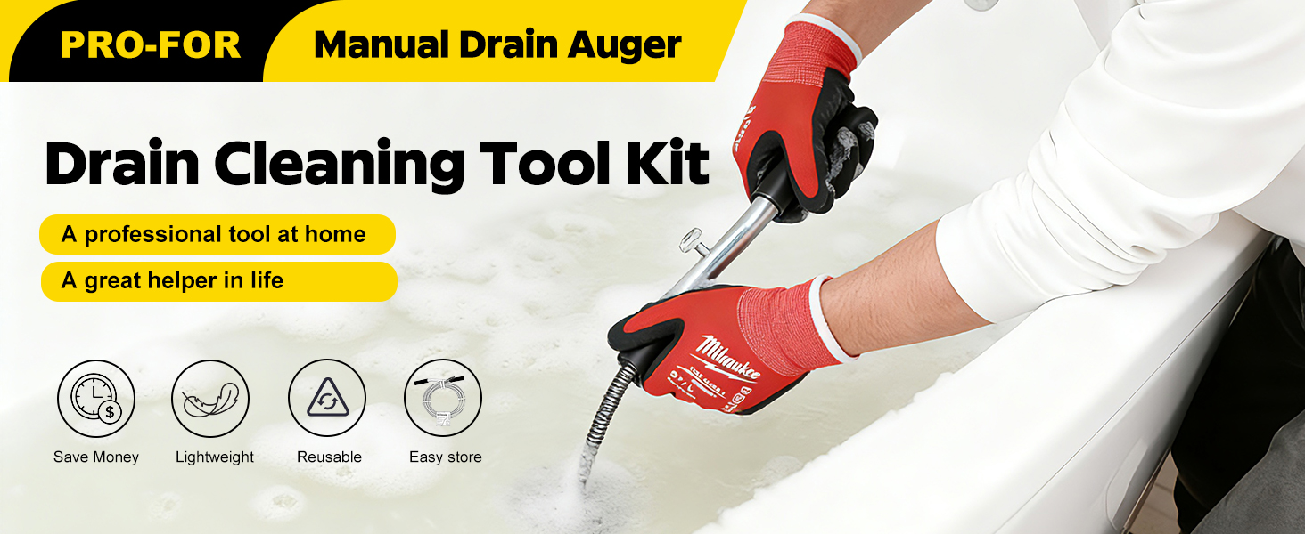 drain clog remover tool