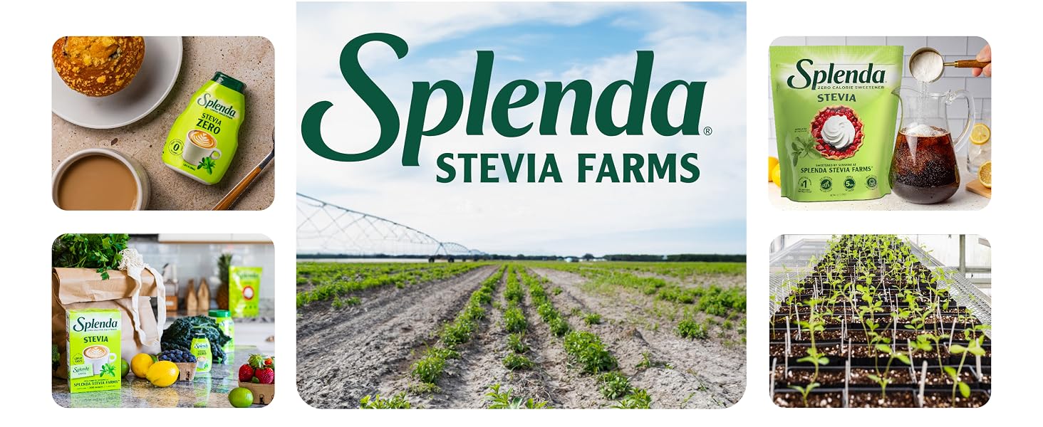 Splenda Stevia Farm Grown Zero Calorie Sweetener