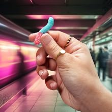 Sour Brite Crawlers Gummy Worm