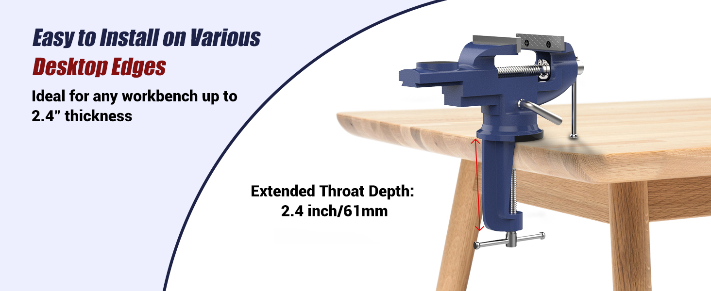 table clamp home vise clamp-on vise clamping