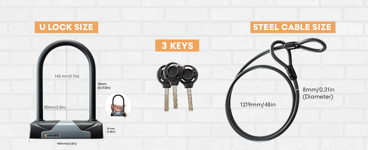 bikeulock, antitheft, heavydutylock, ebikesecurity, bikelock, bikesafety, ulockwithcable, keyguard