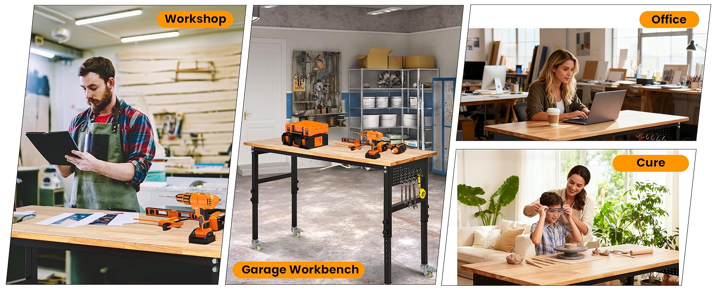 Adjustable Workbench