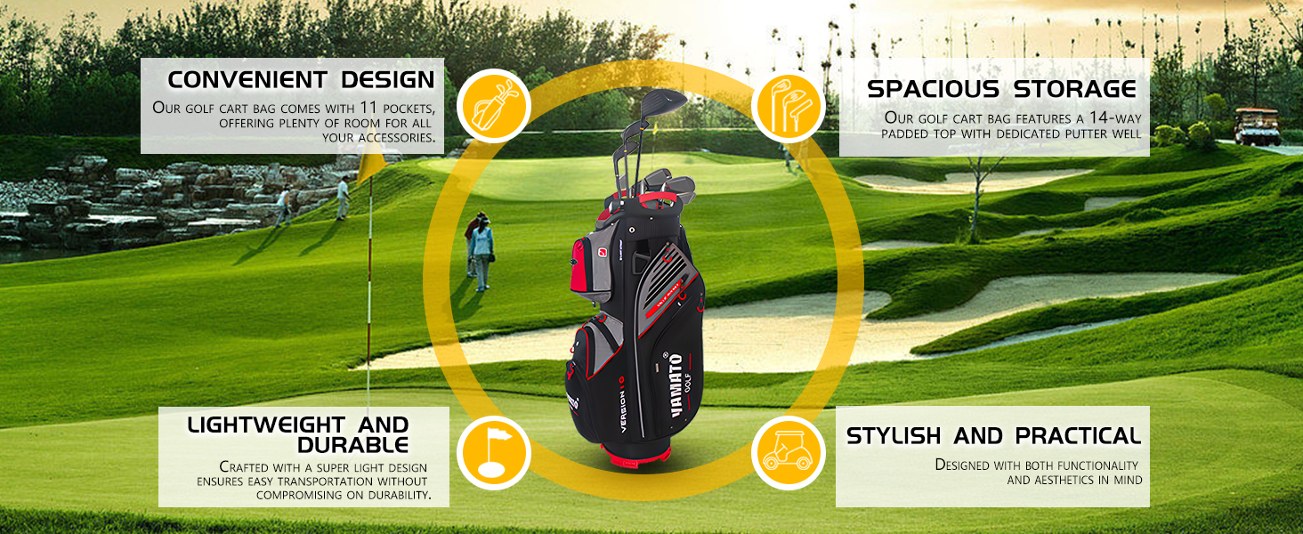golf cart bag for men