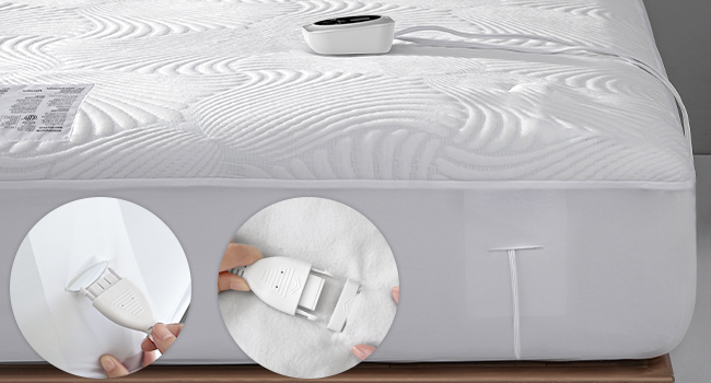 mattress heating pad twin