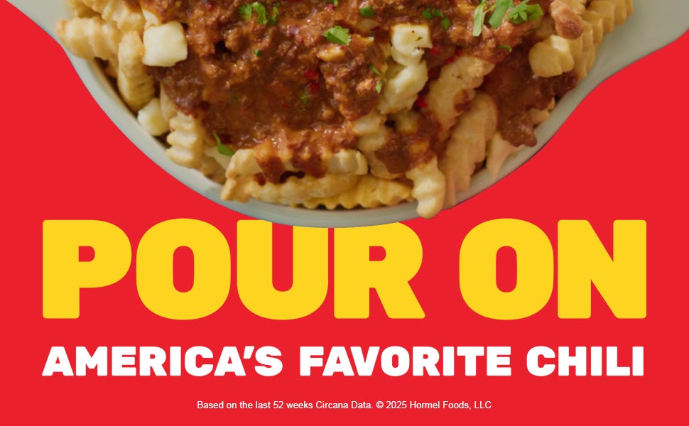 pour on america&amp;#39;s favorite chili