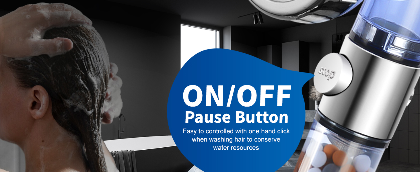 ON/OFF Pause Button