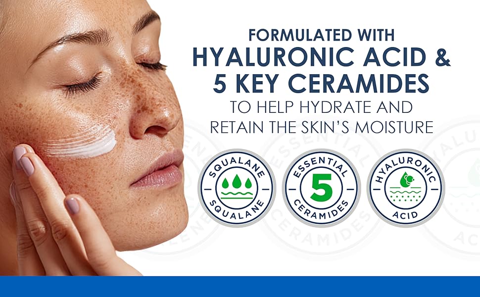 vani cream hyualuronic squalance ceramides acid facial face men women moisture hydration lotion