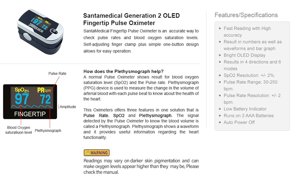 Santamedical Pulse Oximeter