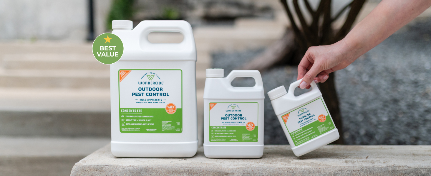 Outdoor pest control concentrate value