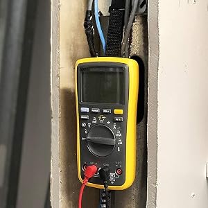 Universal Multimeter Magnet, Hook, and Clip Hanging Strap Kit | Works with Most Multitesters