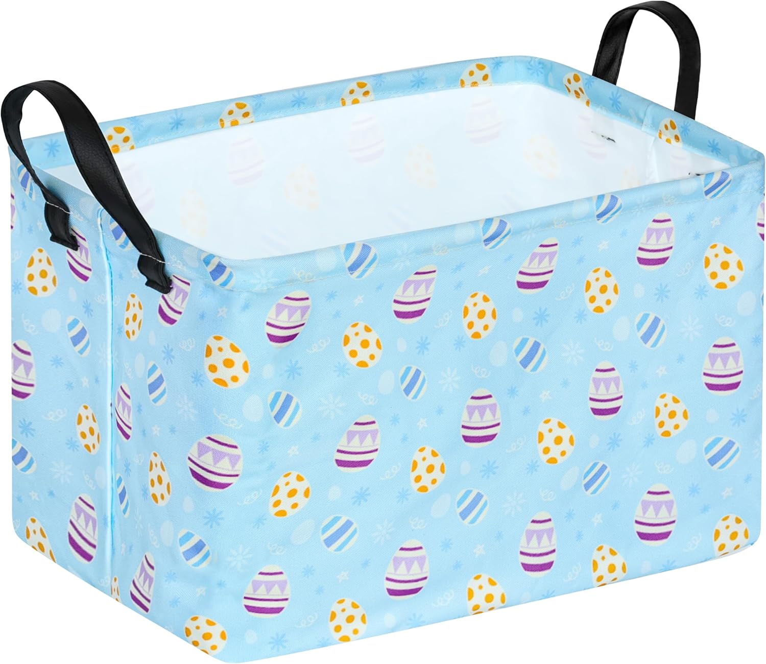 Kid Storage Basket Gift Shelf Basket Toy Storage Bin, Nursery Basket Organizer Box for Children Room Deco With Handles (Grey deer)