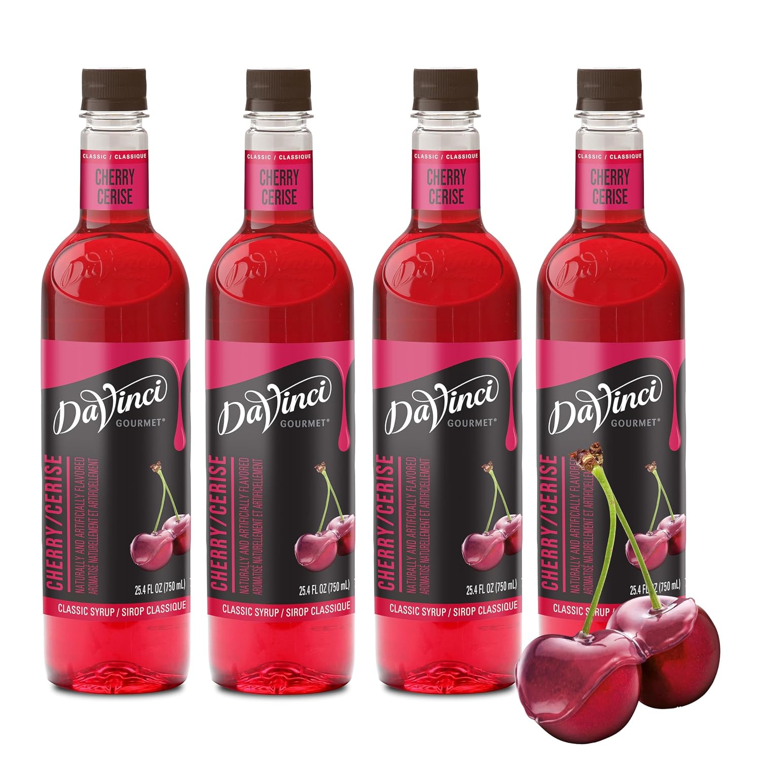 DaVinci Gourmet Classic Strawberry Syrup, 25.4 Fluid Ounces, Kosher, 1 Count