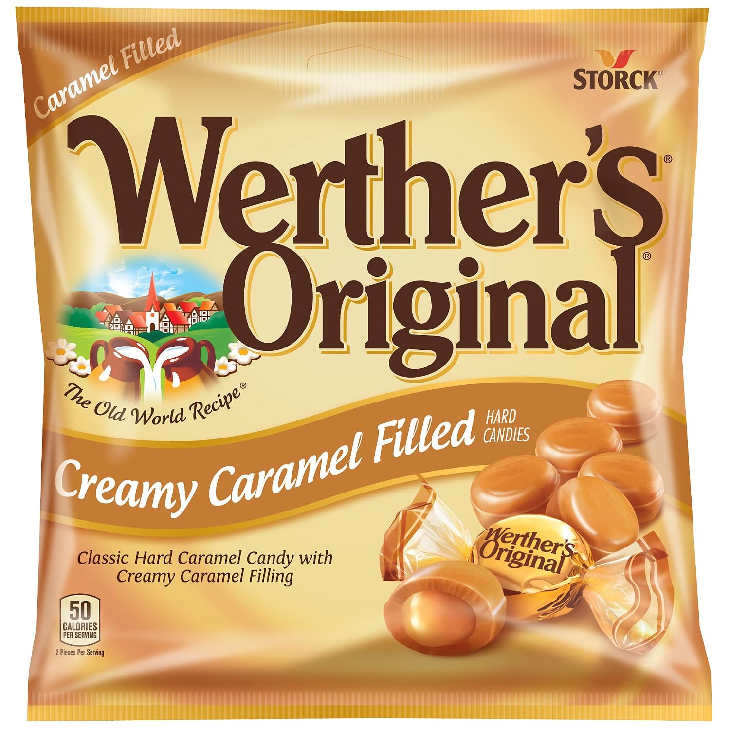 Werther's Original Creamy Caramel Filled Candy, 30 Oz Bag