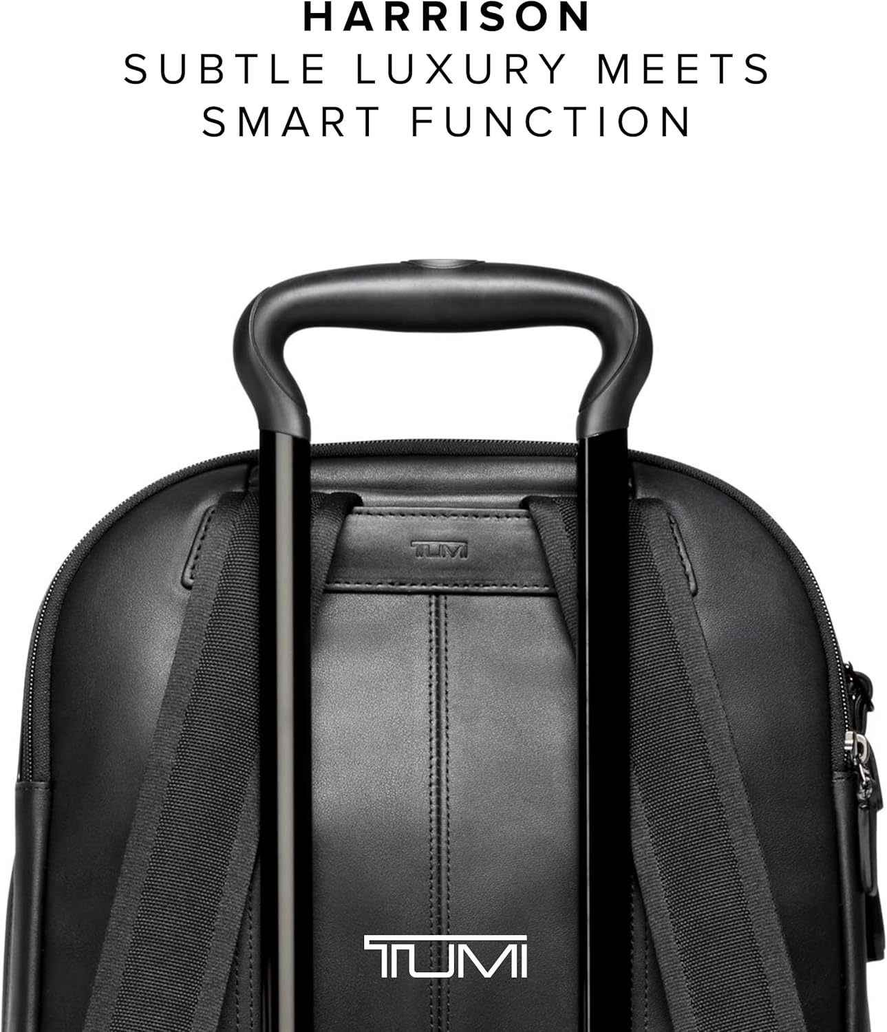 TUMI Harrison Warren Backpack, 15-Inch Laptop Backpack, Black Bombe