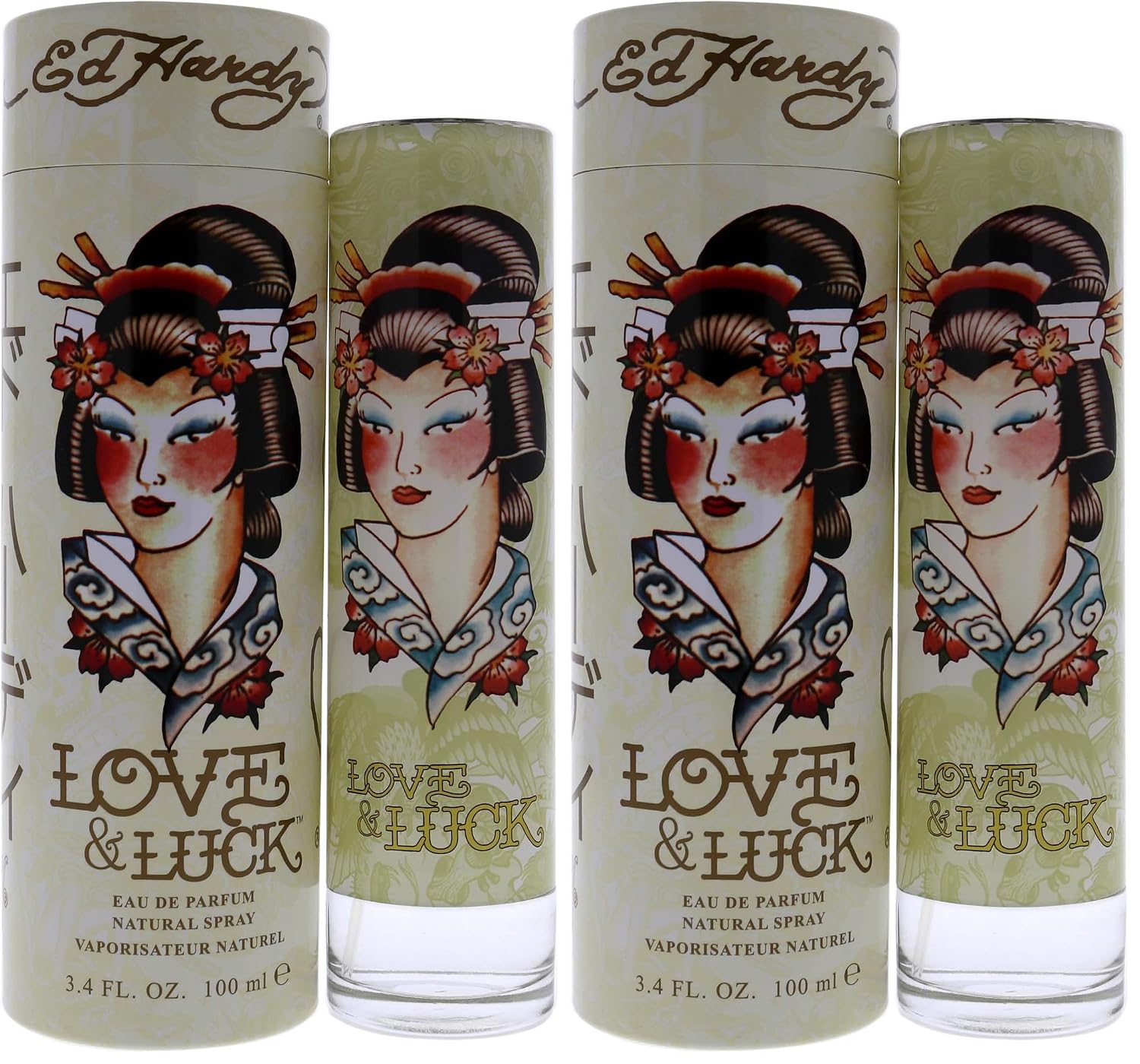 Christian Audigier Ed Hardy Love & Luck for Women 3.4 oz Eau de Parfum Spray