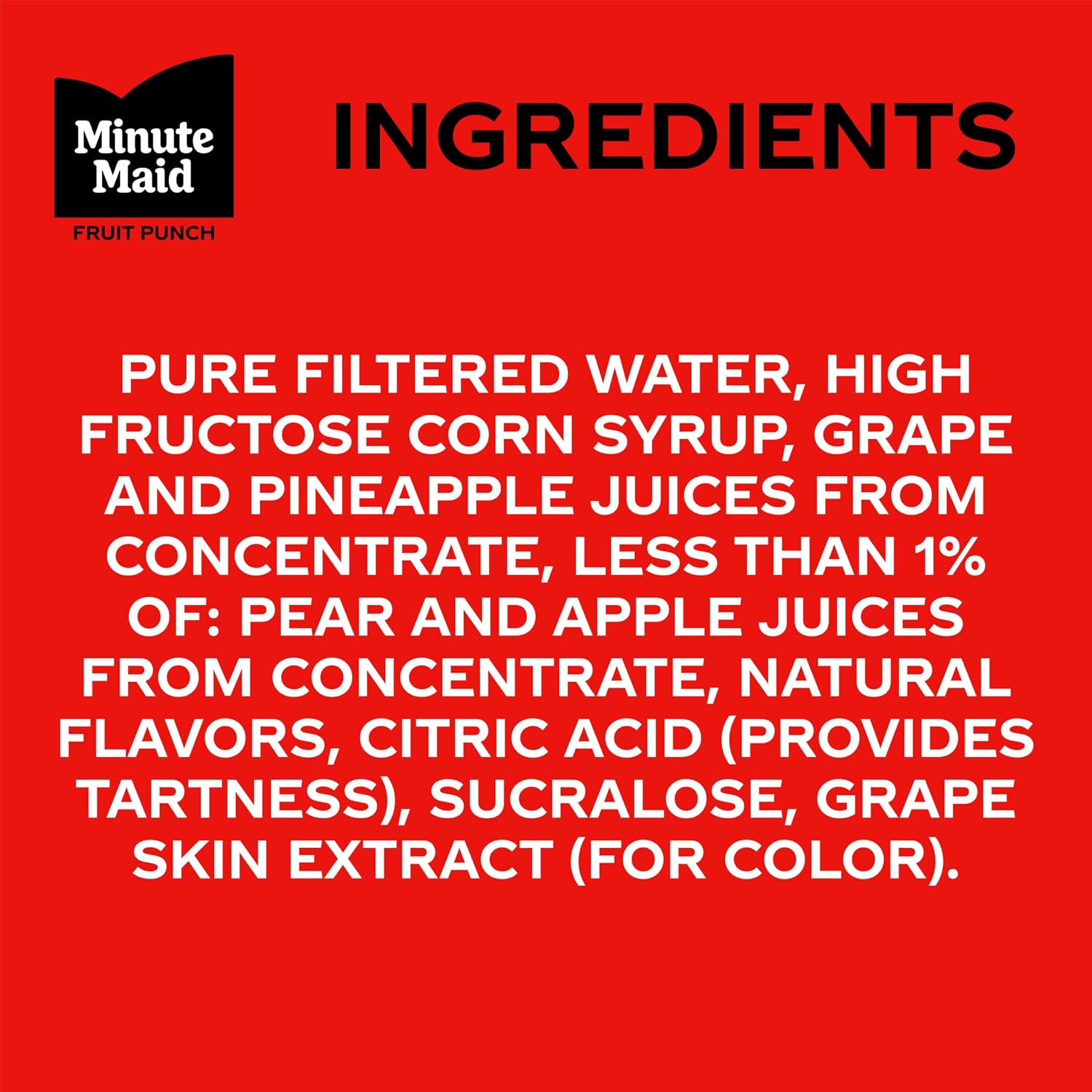 Minute Maid Premium Fruit Punch, 59 Fl Oz