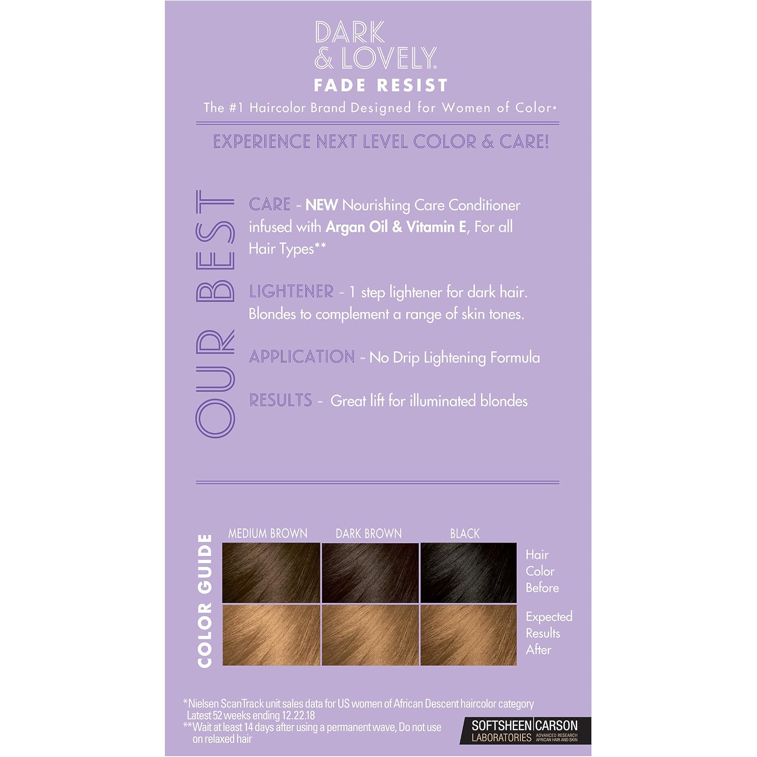 SoftSheen-Carson Dark and Lovely Fade Resist Rich Conditioning Color, Honey Blonde 378
