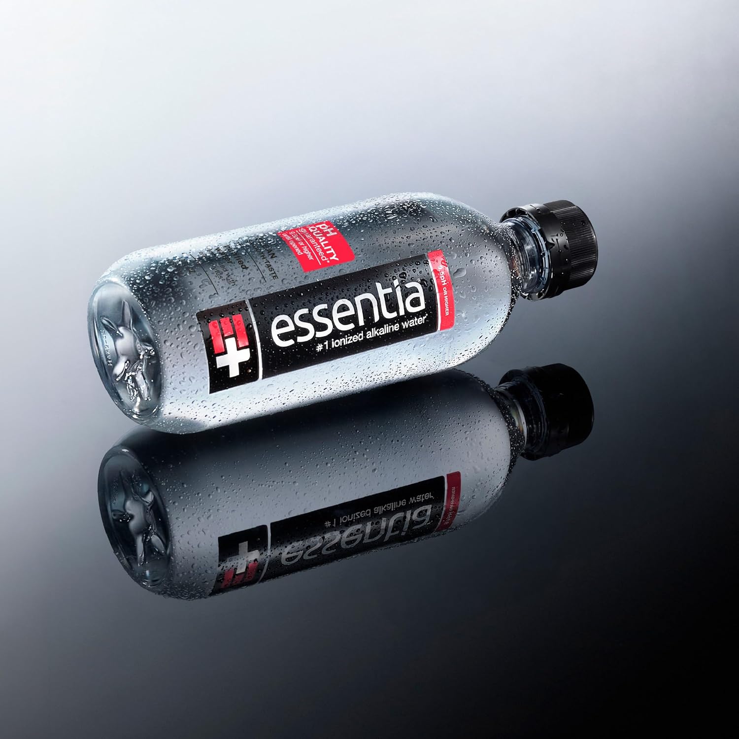Essentia Water LLC, Ionized Alkaline Bottled Water; 99.9% Pure, Infused with Electrolytes, 9.5 pH or Higher a Clean, Smooth Taste, 20 Fl Oz (Pack of 24)