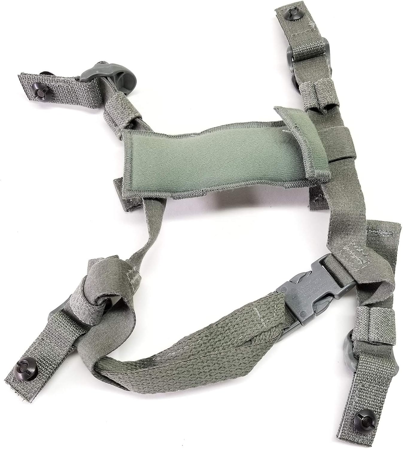USGI ACH 4 Point Chin Strap with Bolts and Screws
