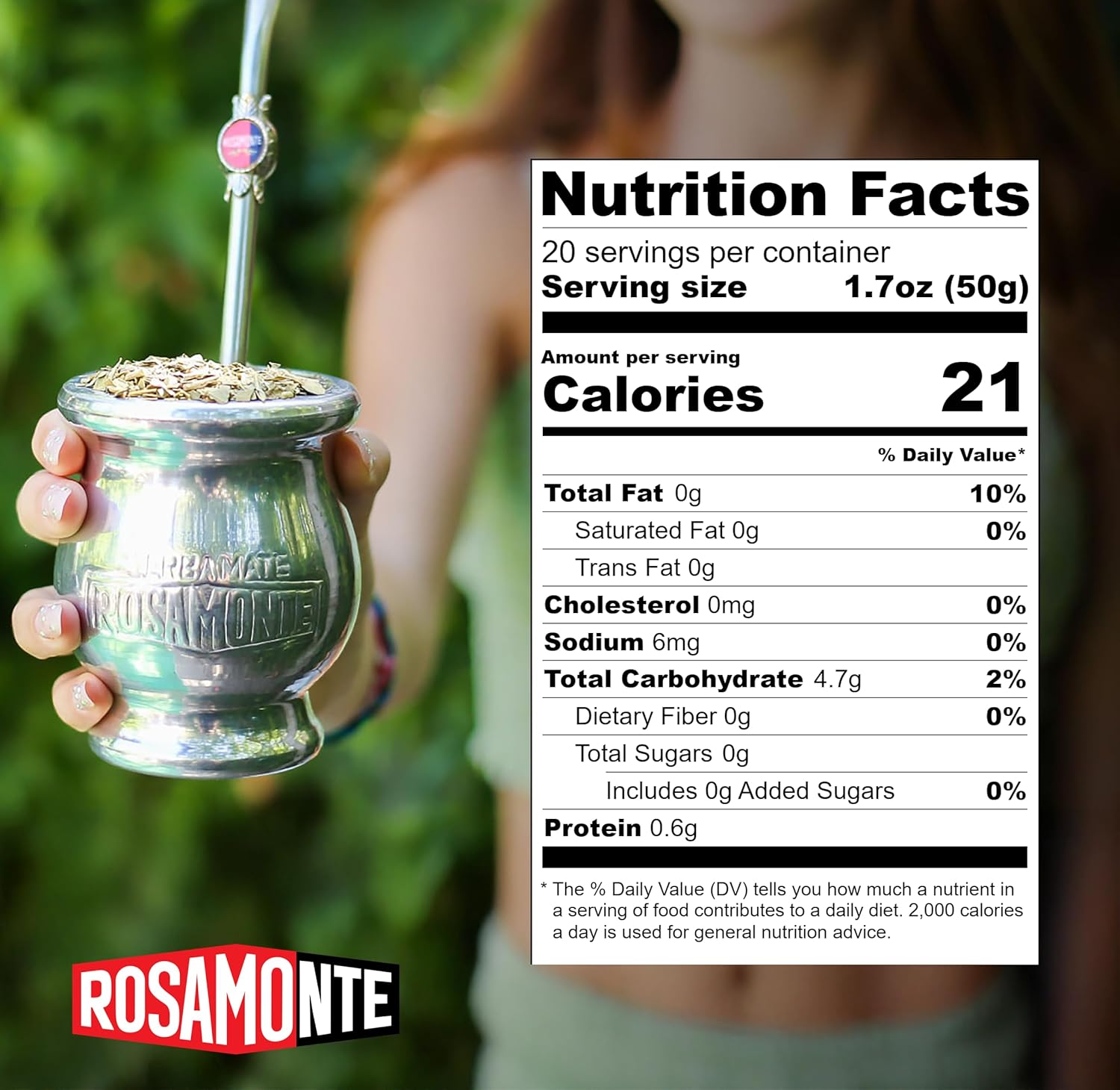 Rosamonte Traditional Yerba Mate Con Palo (With Stems) 1kg (2.2lbs)