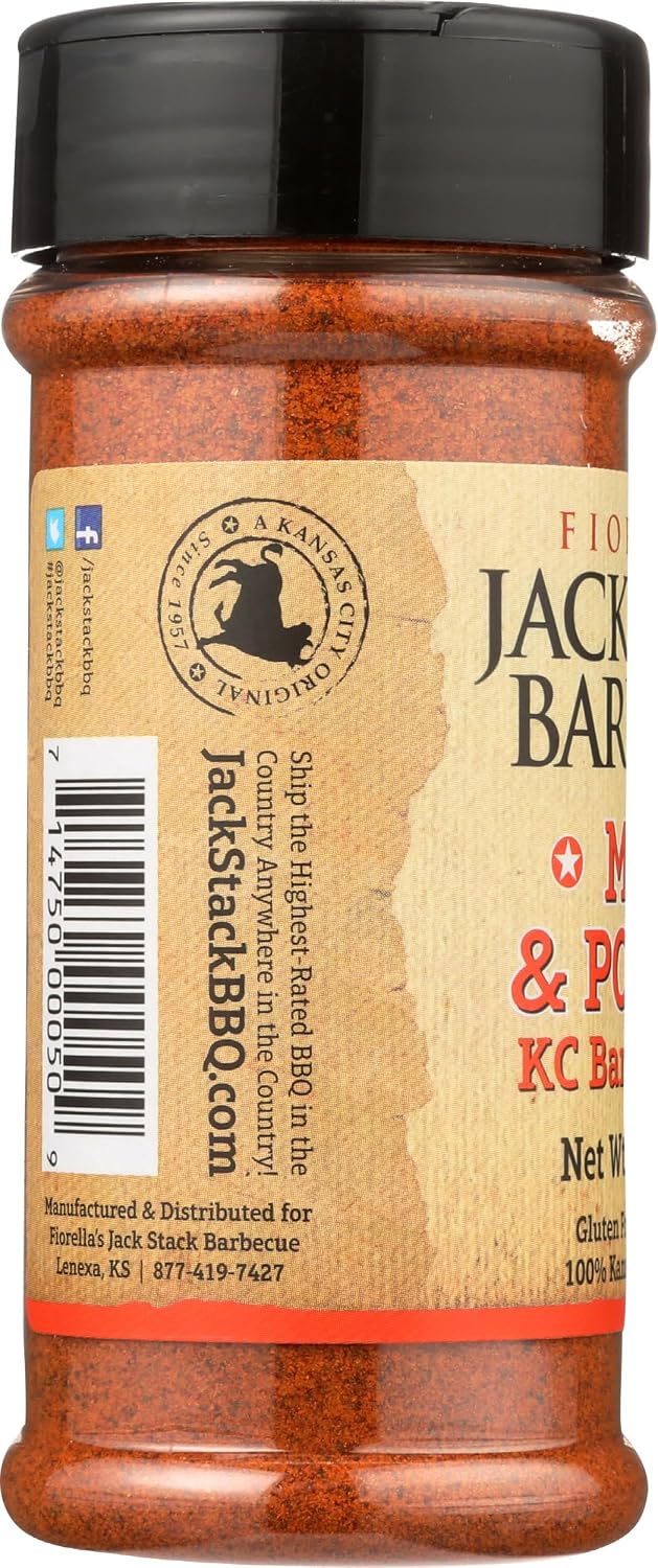 Jack Stack Barbecue Dry Rub Seasoning Variety Pack - All Purpose, Steak, Poultry & Meat Seasonings - Kansas City Spice 3 Pack - for Chicken, Steak, Ribs, Vegetables, Seafood, and More (7oz Each)