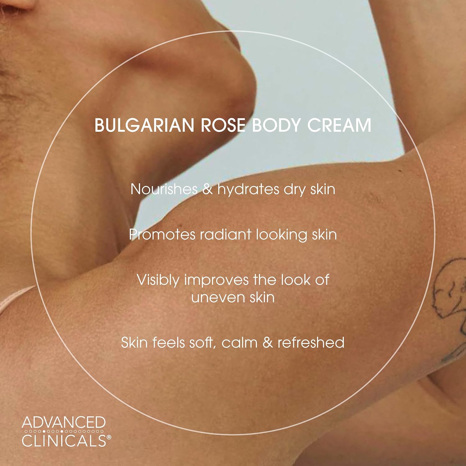 Advanced Clinicals Coconut Oil Body Cream For Women & Men | Hydrating Coconut Lotion For Extremely Dry Skin | Visible Anti Aging Body Butter Skin Care Balm Moisturizer For Hand, Heel, Feet, 16 Ounce