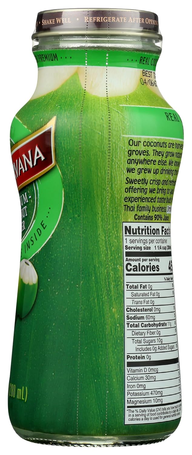 Taste Nirvana Real Coconut Water, 9.5 Fl Oz