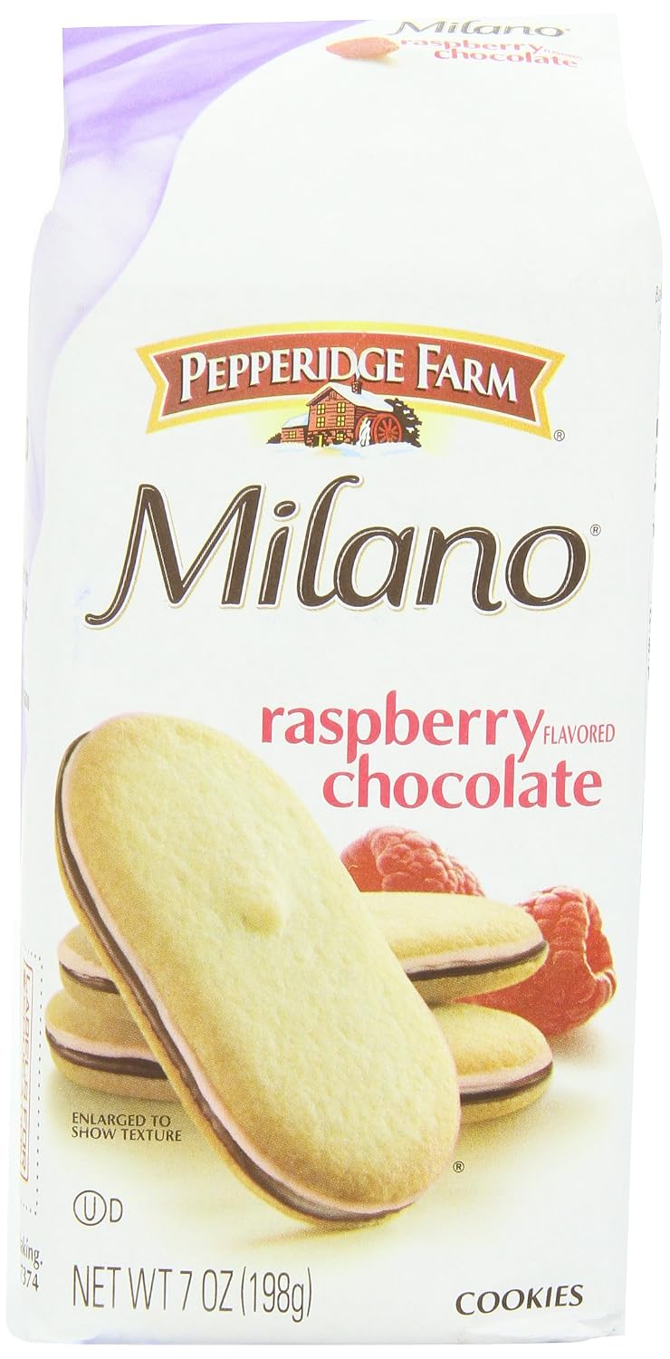 Pepperidge Farm Milano Cookies, Dark Chocolate, 20 Packs Tub, 2 Cookies Per Pack