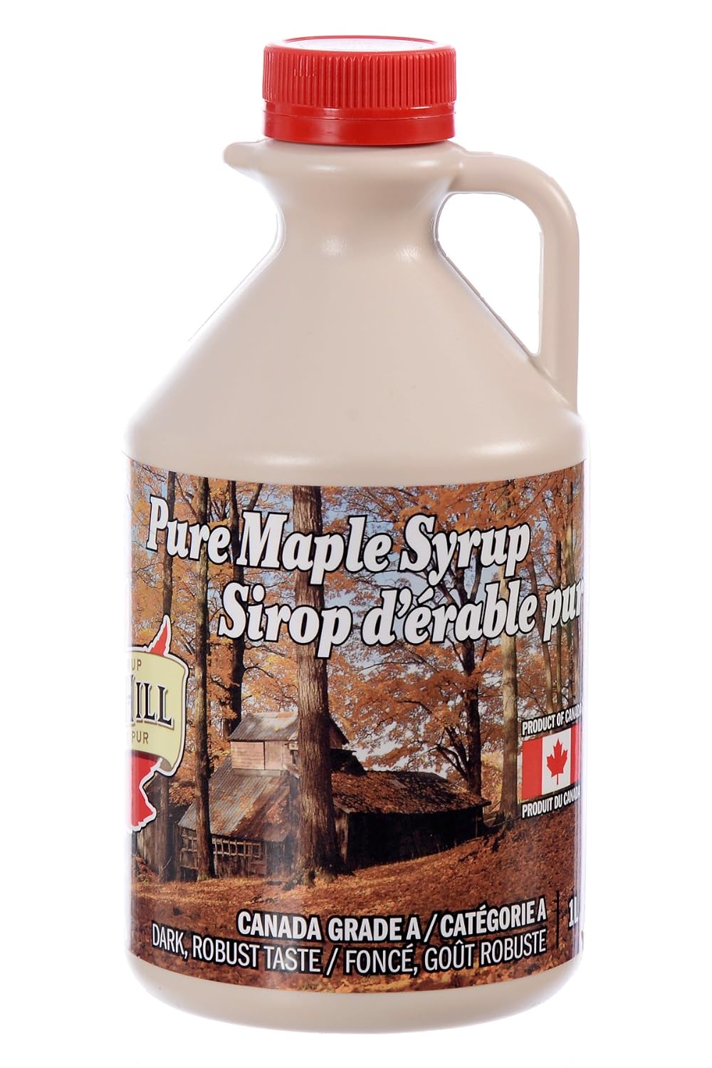 Turkey Hill Sugarbush 100% Pure Canadian Premium Grade A Dark Robust Maple Syrup, 33.8 Fl Oz