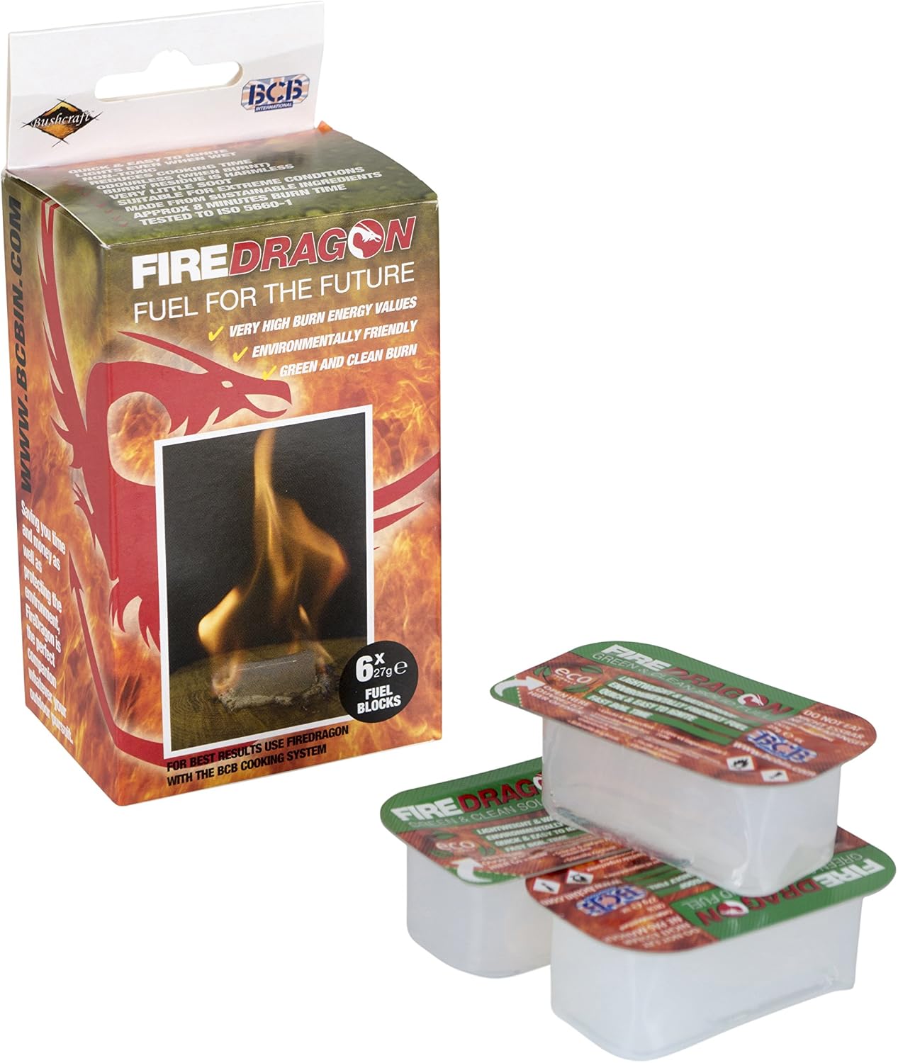 BCB Adventure Fire Dragon Solid Fuel (6 x 27gm Tablets)