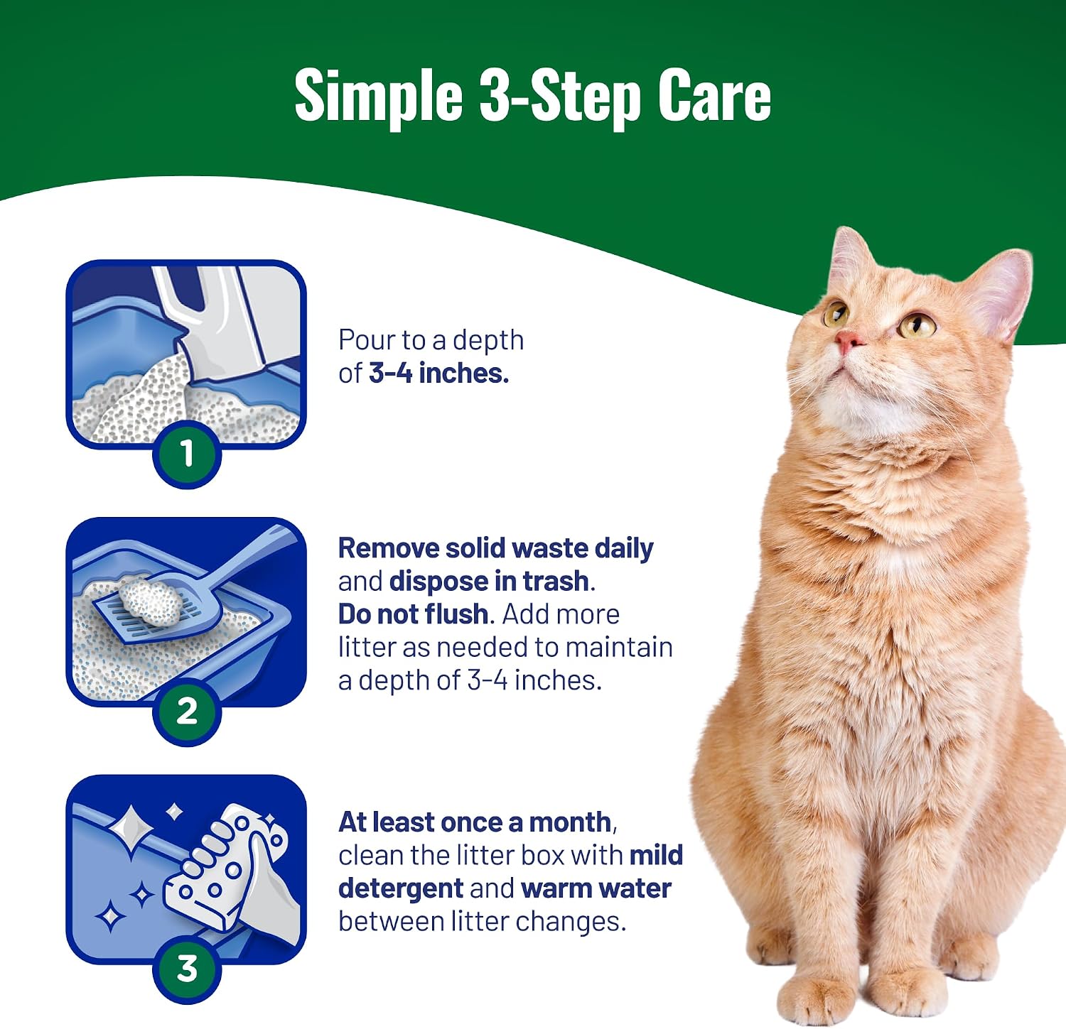 Cat's Pride Total Odor Control, Max Power, Clumping Litter Scented 15lb