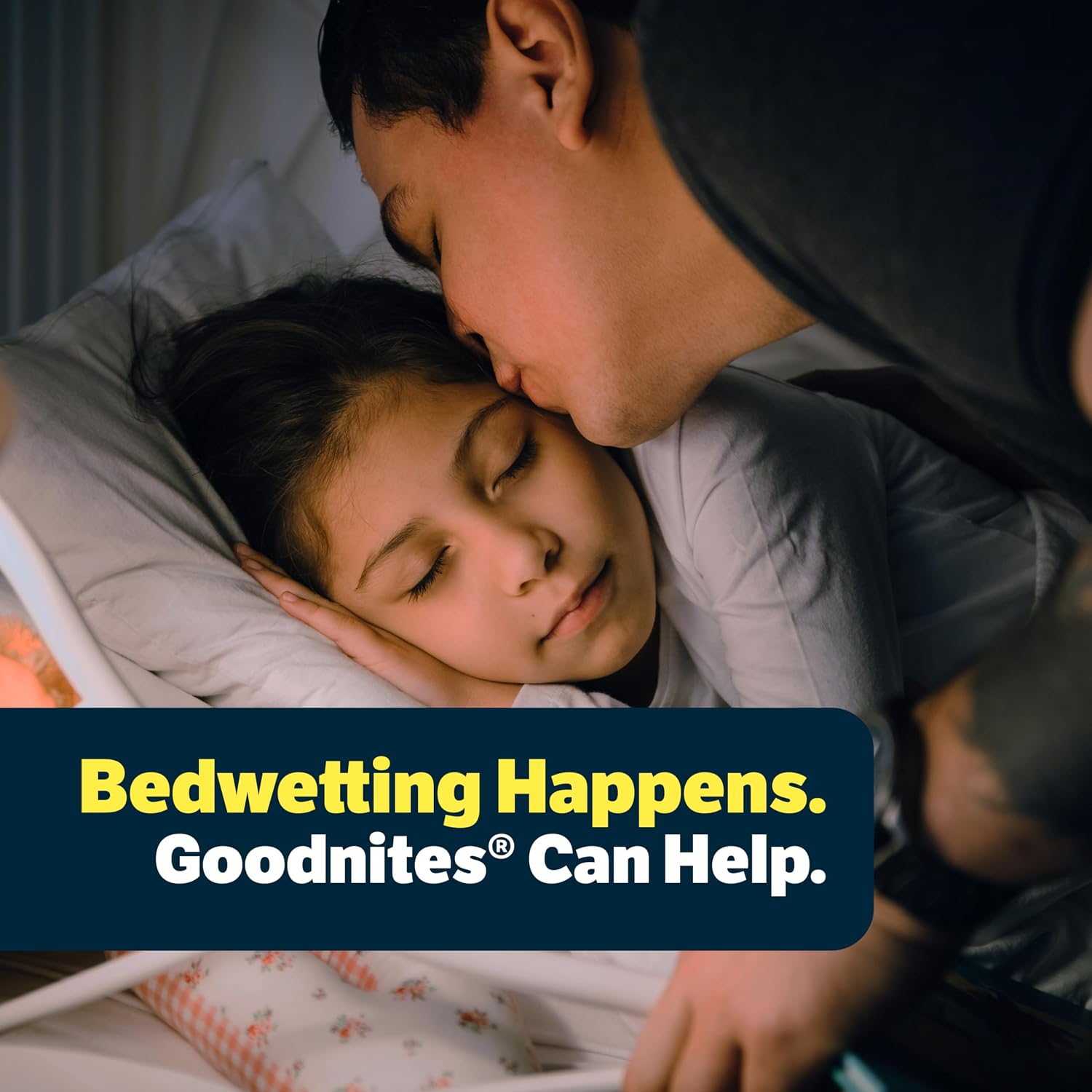 Goodnites Girls' Nighttime Bedwetting Underwear, Size S/M (43-68 lbs), 14 Ct, Packaging May Vary