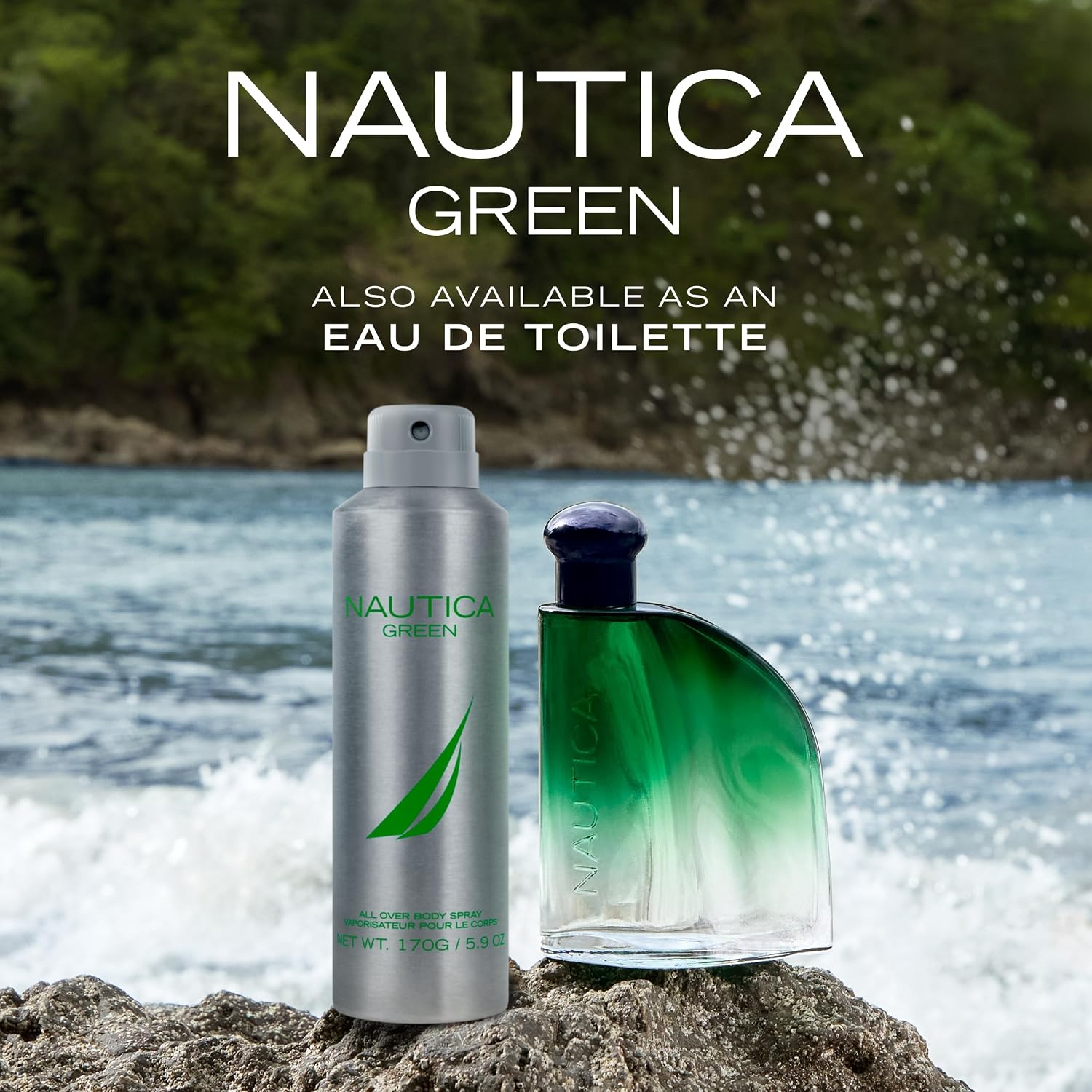 Nautica Blue Eau de Toilette, Men's Fragrance, 3.4 fl oz