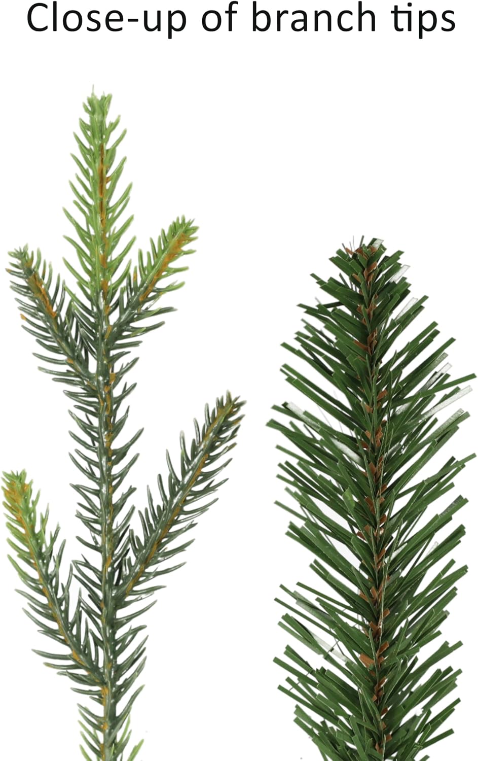 Puleo International 7.5 Foot Pre-Lit Alberta Spruce Artificial Christmas Tree with 1,000 Warm White LED Lights