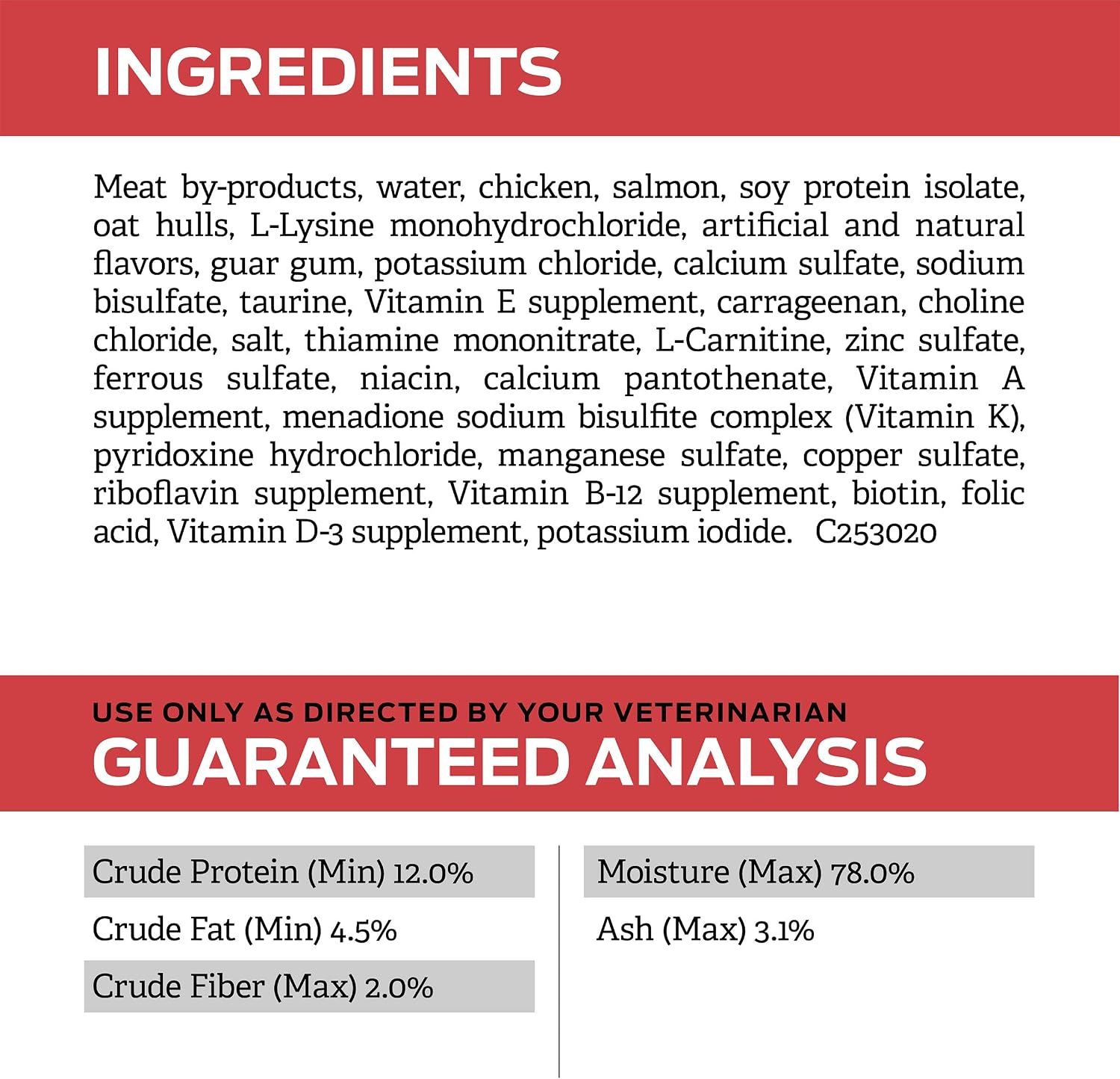 Purina Pro Plan Veterinary Diets DM Dietetic Management Feline Formula Wet Cat Food - (Pack of 24) 5.5 oz. Cans