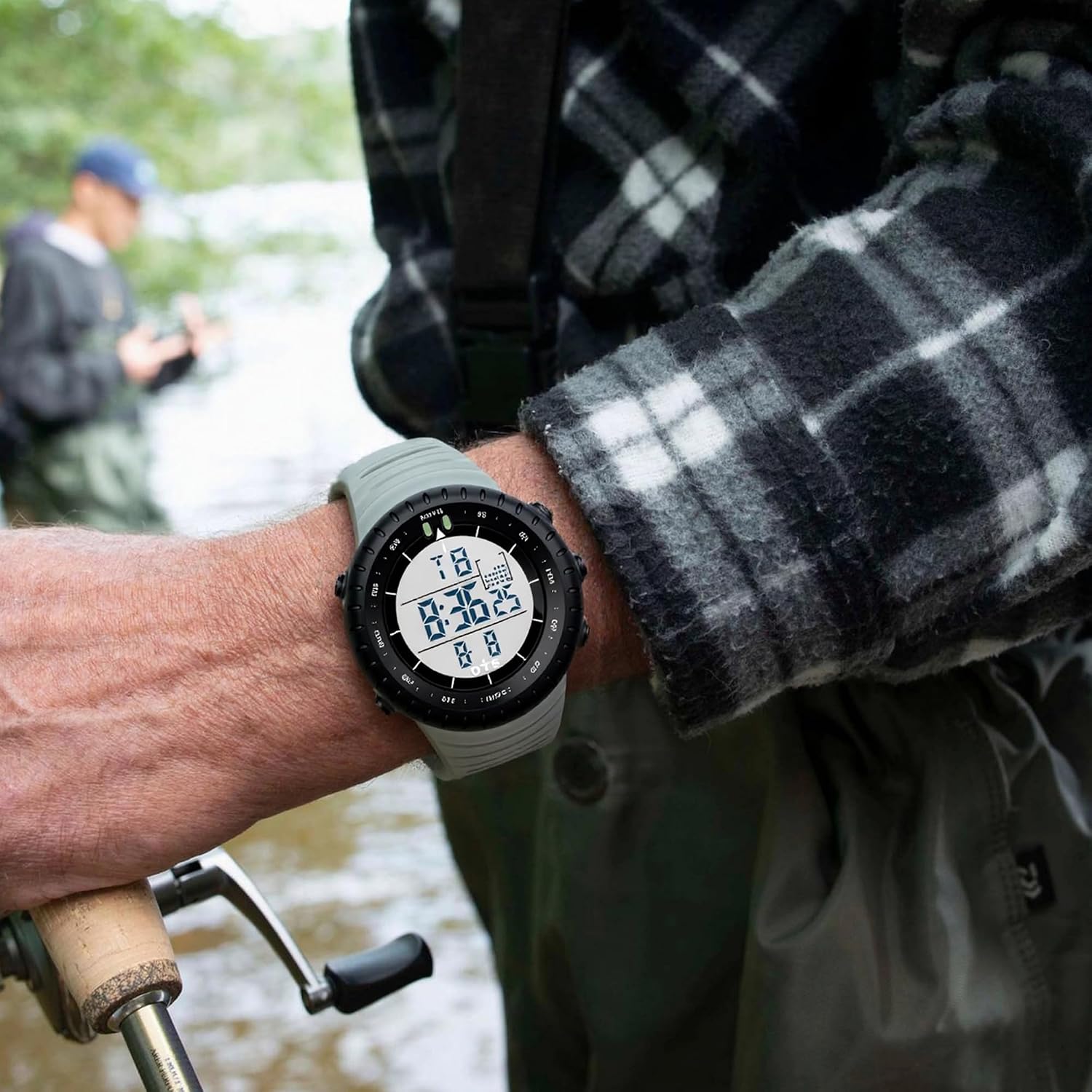 PALADA Men's Digital Sports Watch Waterproof Tactical Watch with LED Backlight Watches for Men