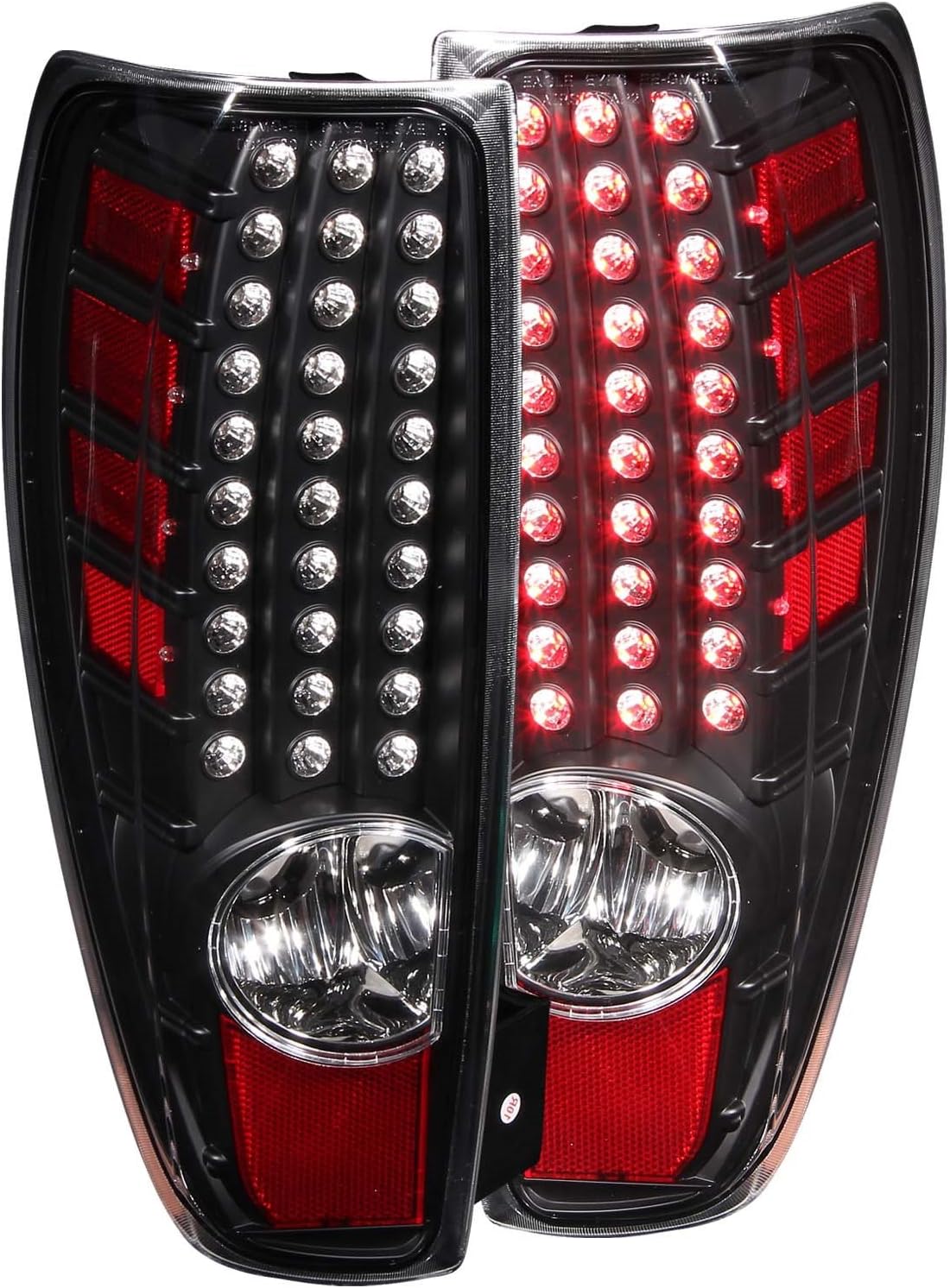 Anzo USA 311136 Black LED Tail Light for Chevy Colorado