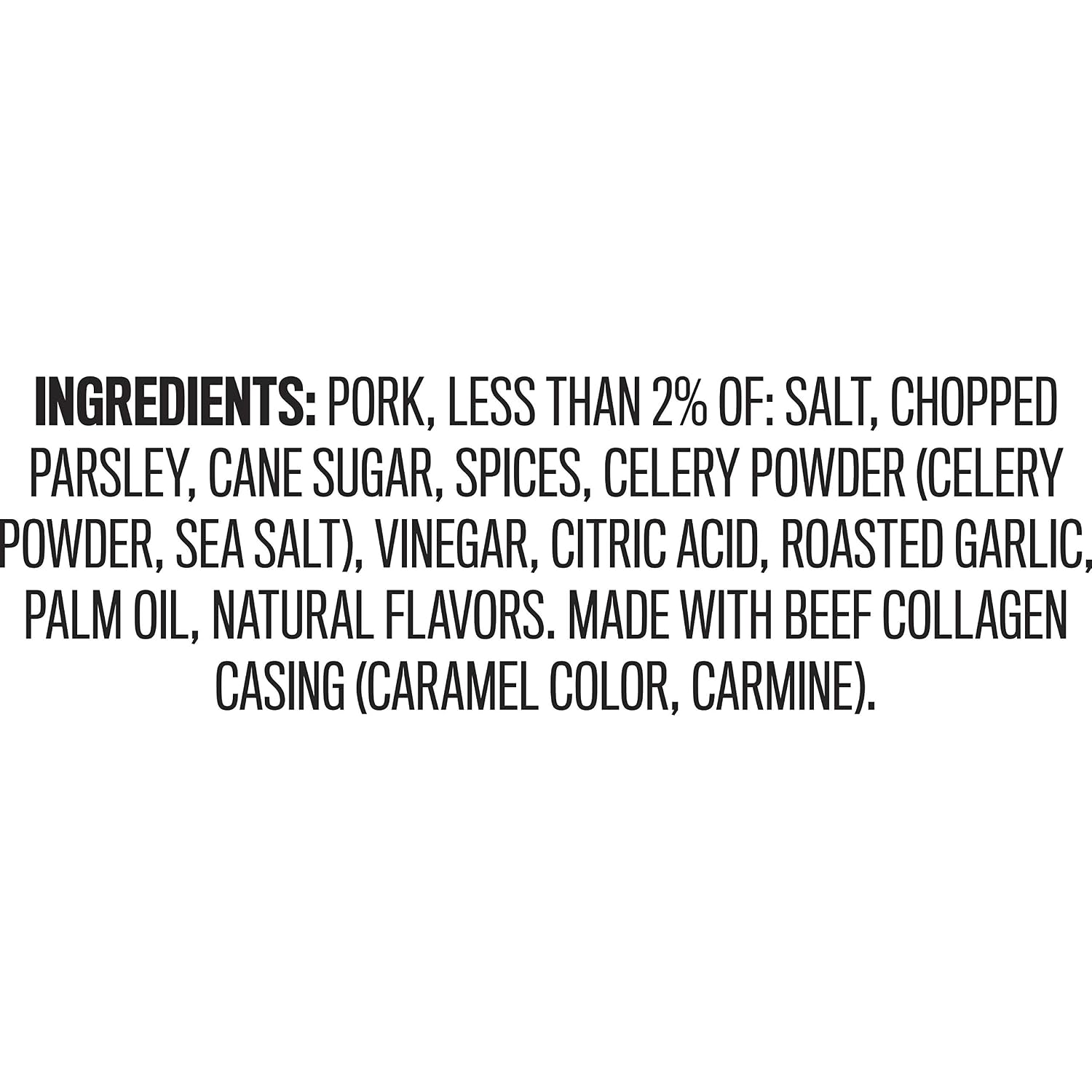 Duke's Pork Original Smoked Shorty Sausages, 7g Protein Per Serving, 4 oz. (Pack of 8)