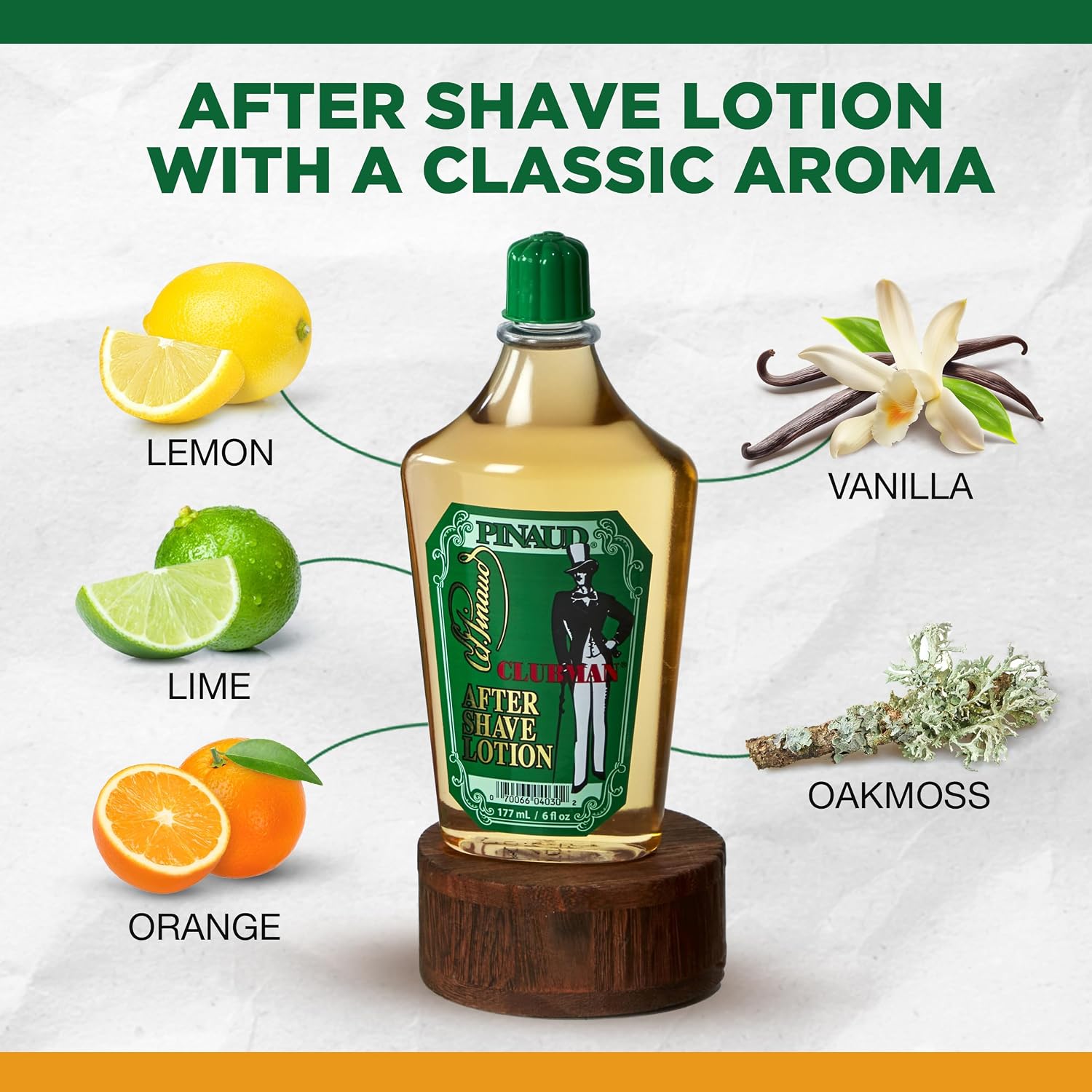 Clubman Pinaud After Shave Lotion, Soothes Skin After Shaving with Masculine Fragrance, 16 Oz
