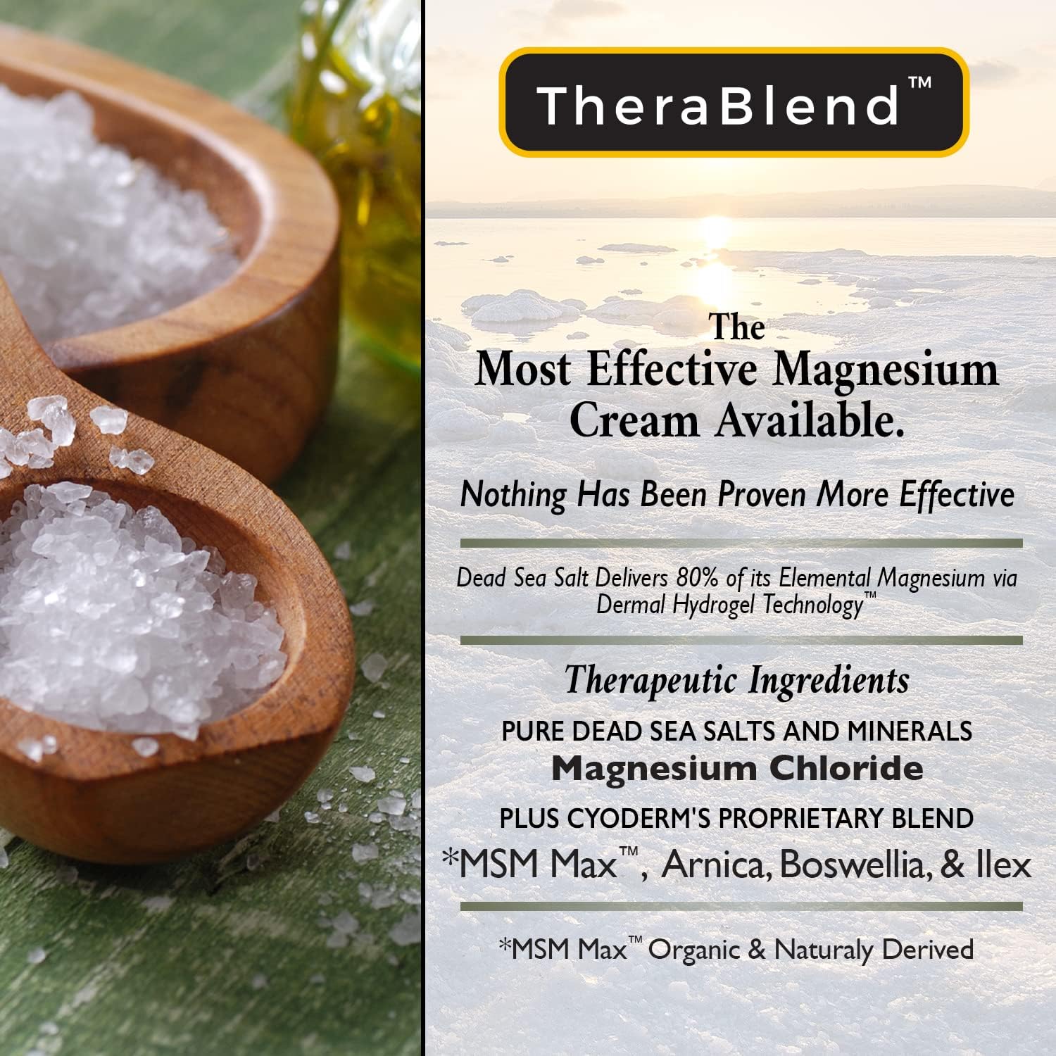 Magnesium Calming Cream 8 oz