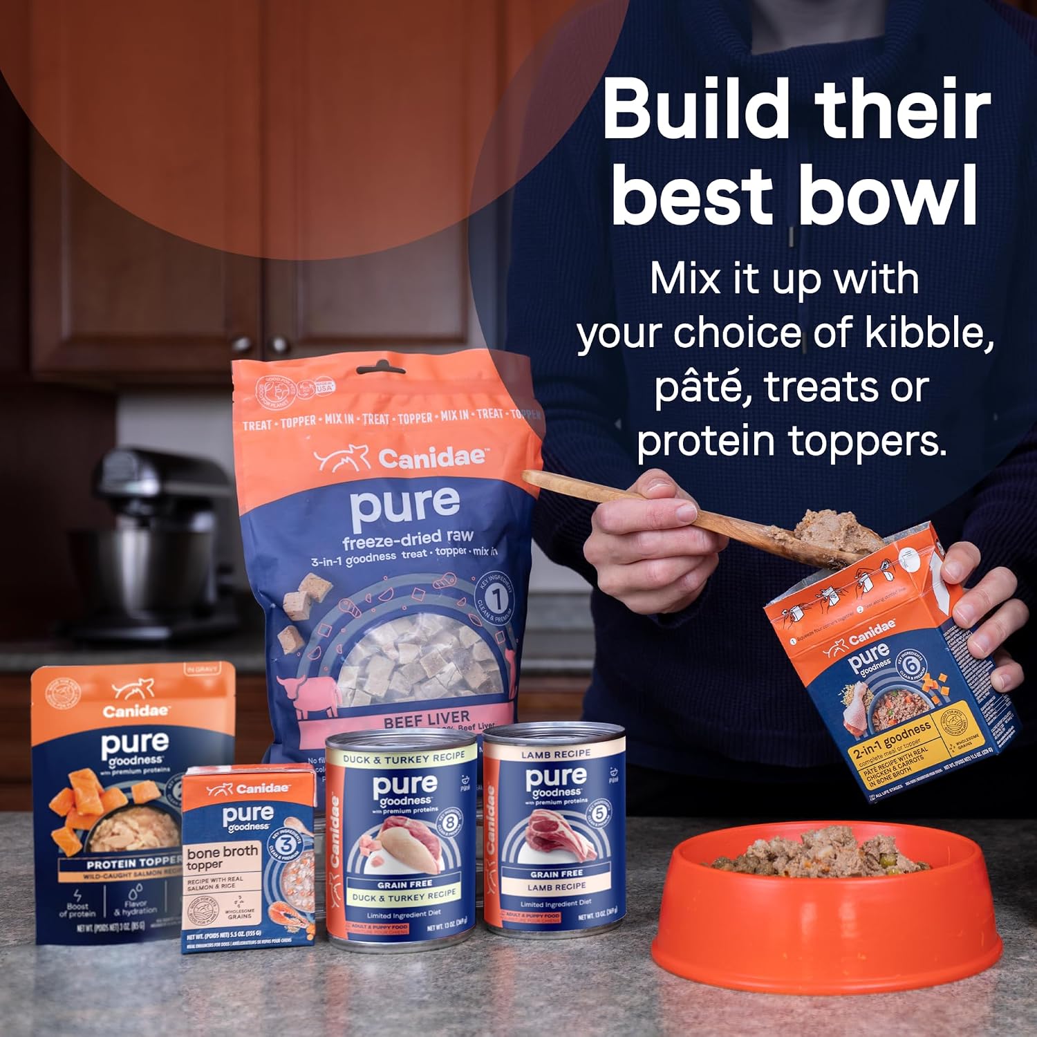 Canidae Pure Dog Treat Biscuits - Healthy & Nutrient Rich Dog Treats - Grain-Free Limited Ingredient Formula - Soy-Free - Crunchy Texture - Easy-Snap Design - 11 oz - Duck & Chickpea Recipe