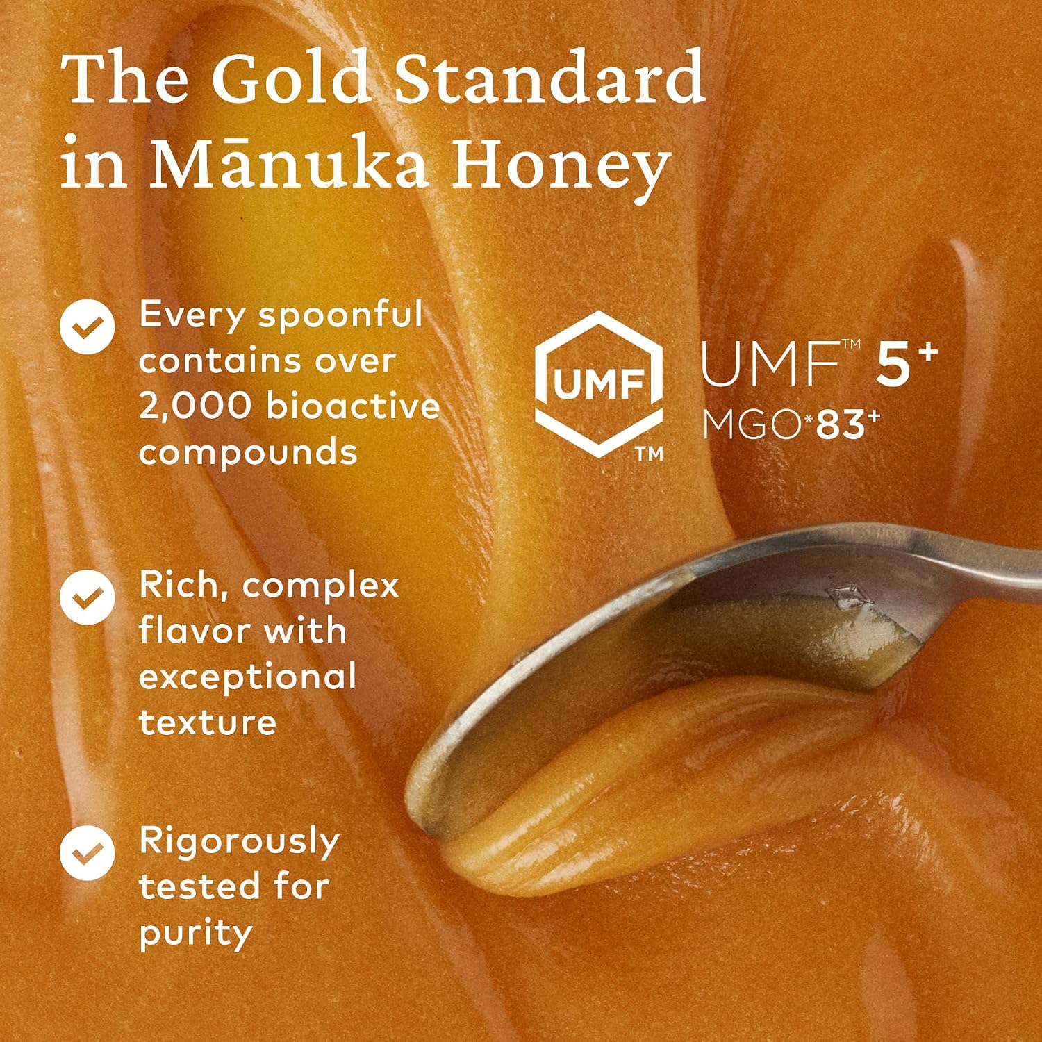 Comvita Manuka Honey UMF 5+ (MGO 83+) Pure, Unpasteurized - 1Kg (32.5 Oz) | Raw Manuka Honey New Zealand, Superfood for Immune Health, Use in Tea, Wild, Monofloral, Non-GMO
