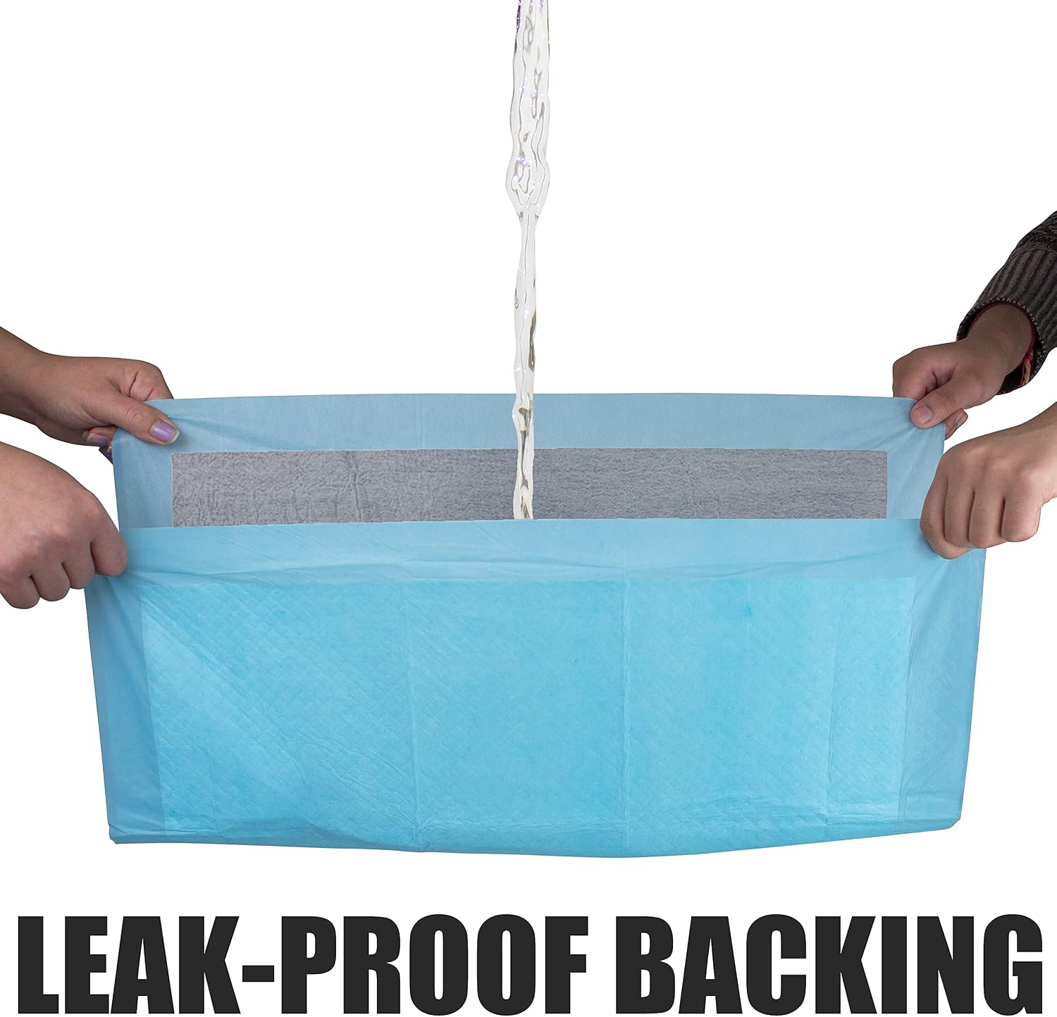 BV Puppy Pads Leak-Proof 100 Count 22"x 22" - Absorbent Pee Pads for Dogs with 6-Layer Design, Rapid Dry Sheet & Built-in Attractant - Dog Pad with Odor Control, Perfect for Puppies & Senior Dogs